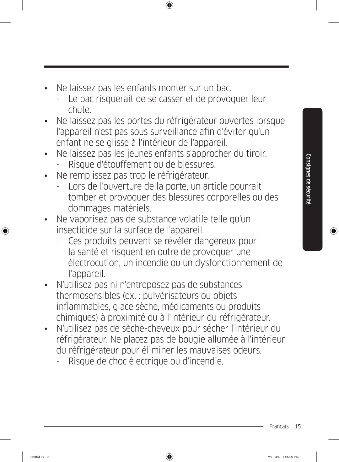 Samsung RB34K6032SS/EF, RB34K6100SS/EF manual Français  